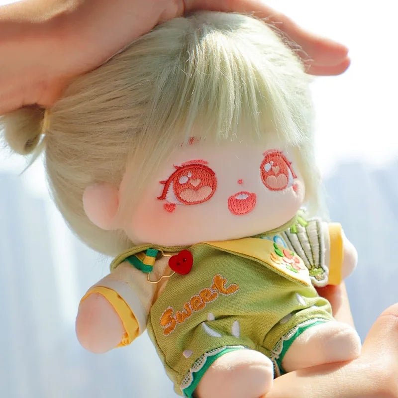 Green Hair Cotton Doll 20CM - TOY-PLU-54001 - Guoguoyinghua - 42shops