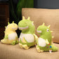 Green Yellow Dinosaur Plush Toy Stuffed Animal - TOY-PLU-26201 - Yangzhou bosiwei - 42shops