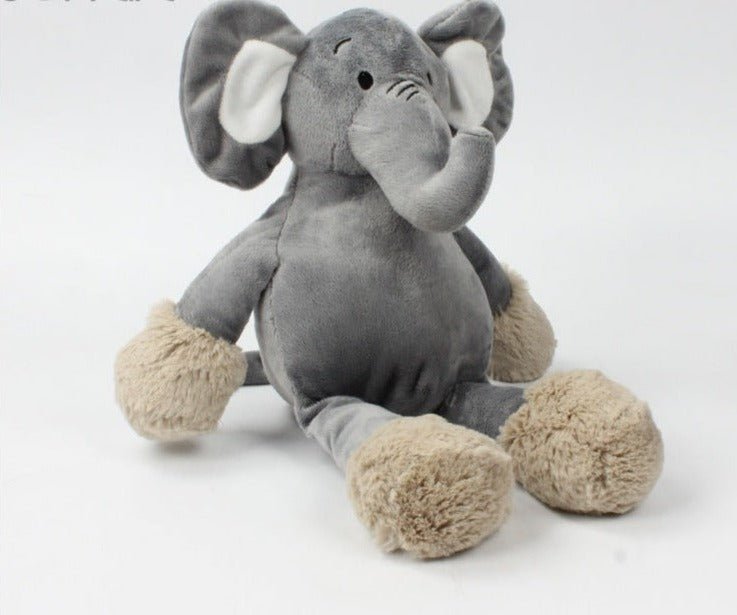 Grey Beige Elephant Toys Stuffed Animal - TOY-PLU-34402 - Xuzhou tianmu - 42shops