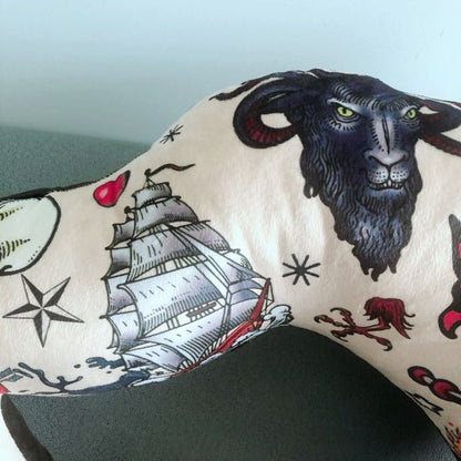 Halloween Boyfriend Tattoo Arm Iregular Cushions   