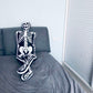 Halloween Dark Gothic Gift Personalized Skeleton Frame Pillow - TOY-PLU-139302 - TAOTAOMIX - 42shops