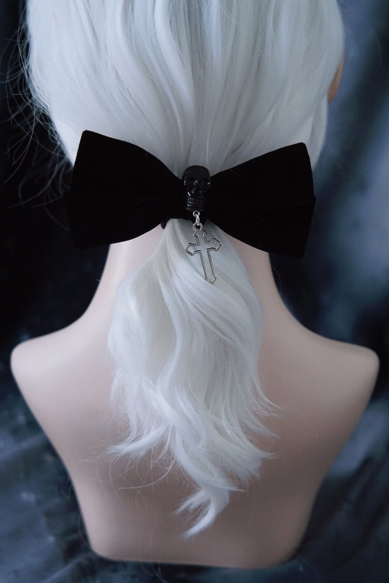 Halloween Dark Gothic Hair Accessories Skeleton Cross Style - TOY-ACC-58001 - Strange Sugar - 42shops