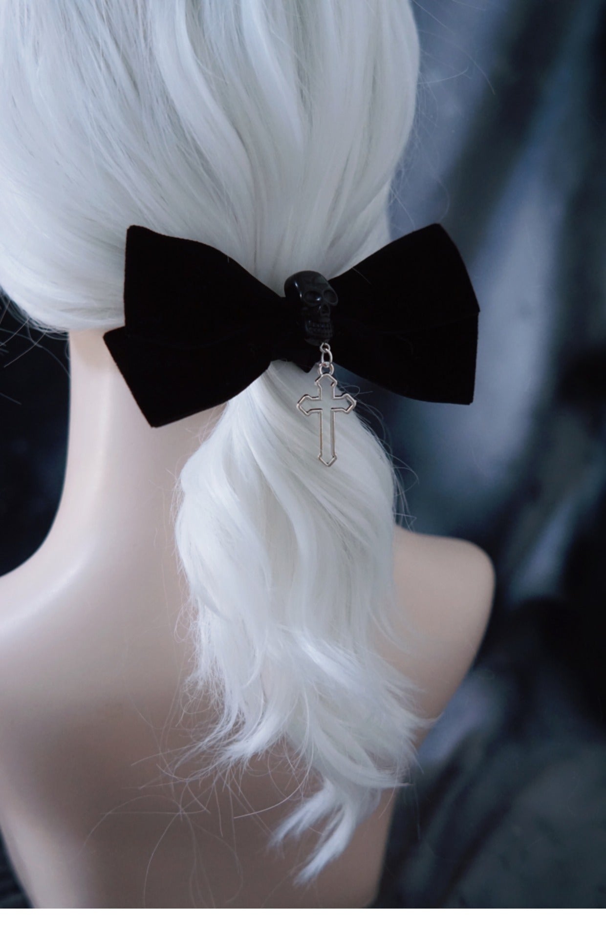 Halloween Dark Gothic Hair Accessories Skeleton Cross Style - TOY-ACC-58001 - Strange Sugar - 42shops