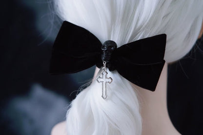 Halloween Dark Gothic Hair Accessories Skeleton Cross Style - TOY-ACC-58001 - Strange Sugar - 42shops