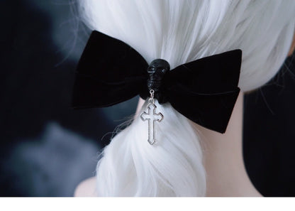 Halloween Dark Gothic Hair Accessories Skeleton Cross Style - TOY-ACC-58001 - Strange Sugar - 42shops