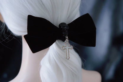 Halloween Dark Gothic Hair Accessories Skeleton Cross Style - TOY-ACC-58001 - Strange Sugar - 42shops