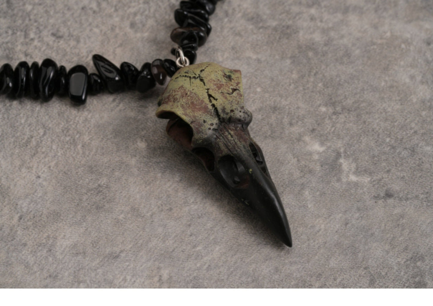 Halloween Dark Gothic Original Handmade Bird Bone Necklace - TOY-PLU-136901 - Strange Sugar - 42shops