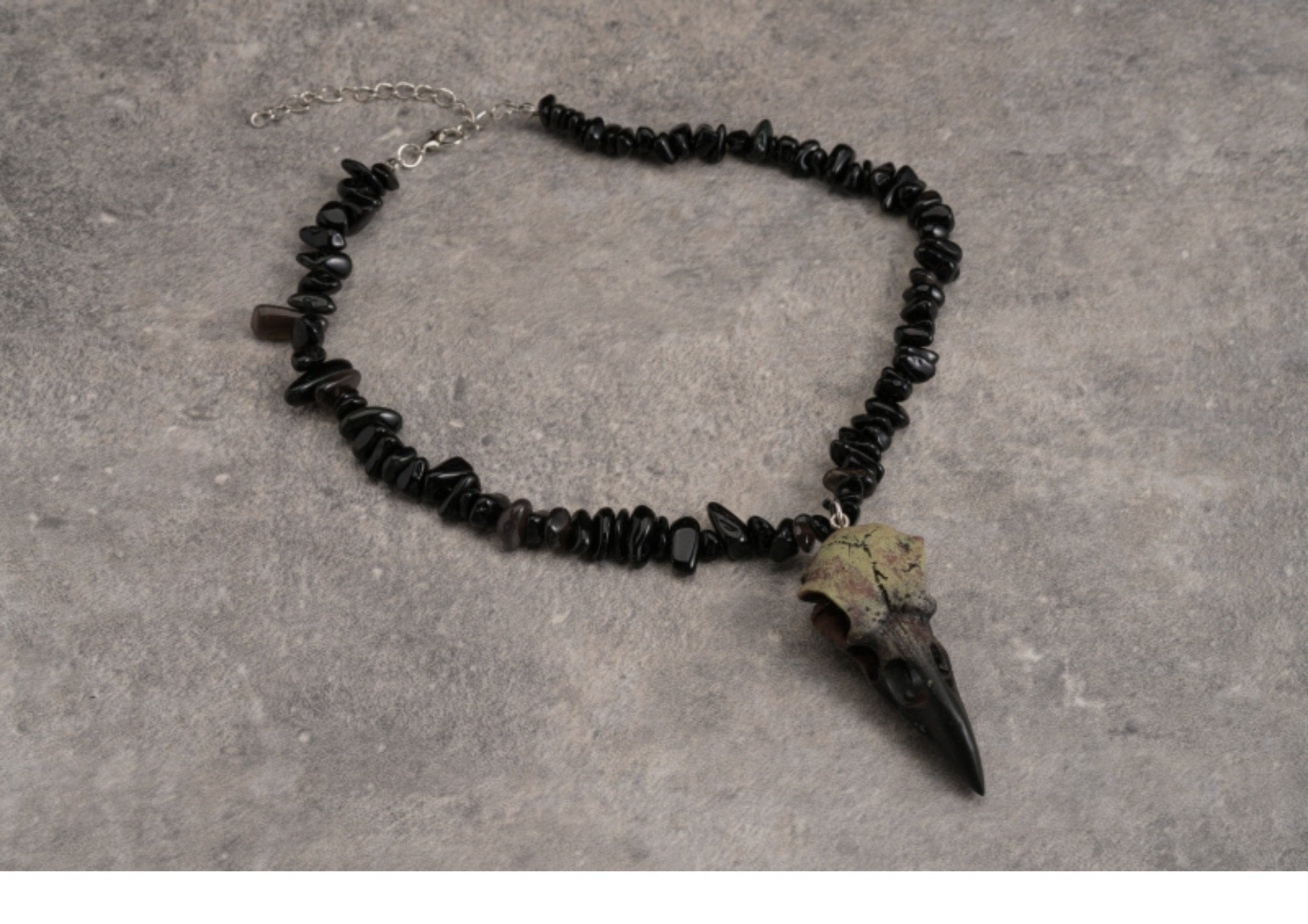 Parakeet bone sale necklace