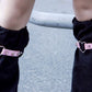 Halloween Dark Gothic Original Handmade Black Pink Pile Socks - TOY-PLU-135801 - Strange Sugar - 42shops