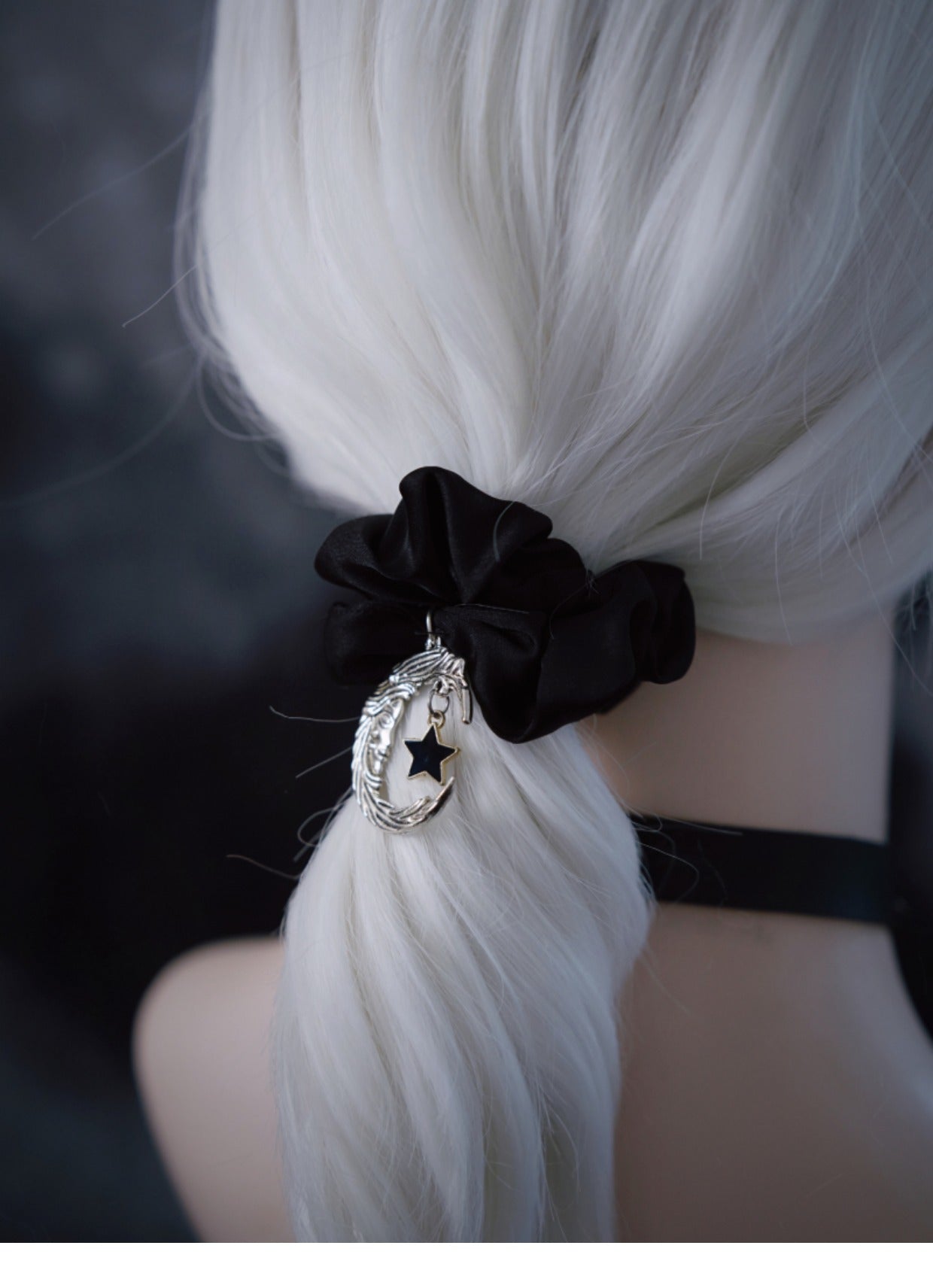 Halloween Dark Gothic Original Handmade Moon Pendant Hair Accessories - TOY-PLU-134801 - Strange Sugar - 42shops