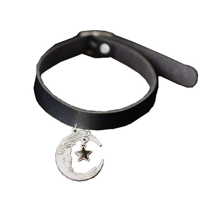 Halloween Dark Gothic Original Handmade Star Moon Choker - TOY-PLU-137601 - Strange Sugar - 42shops