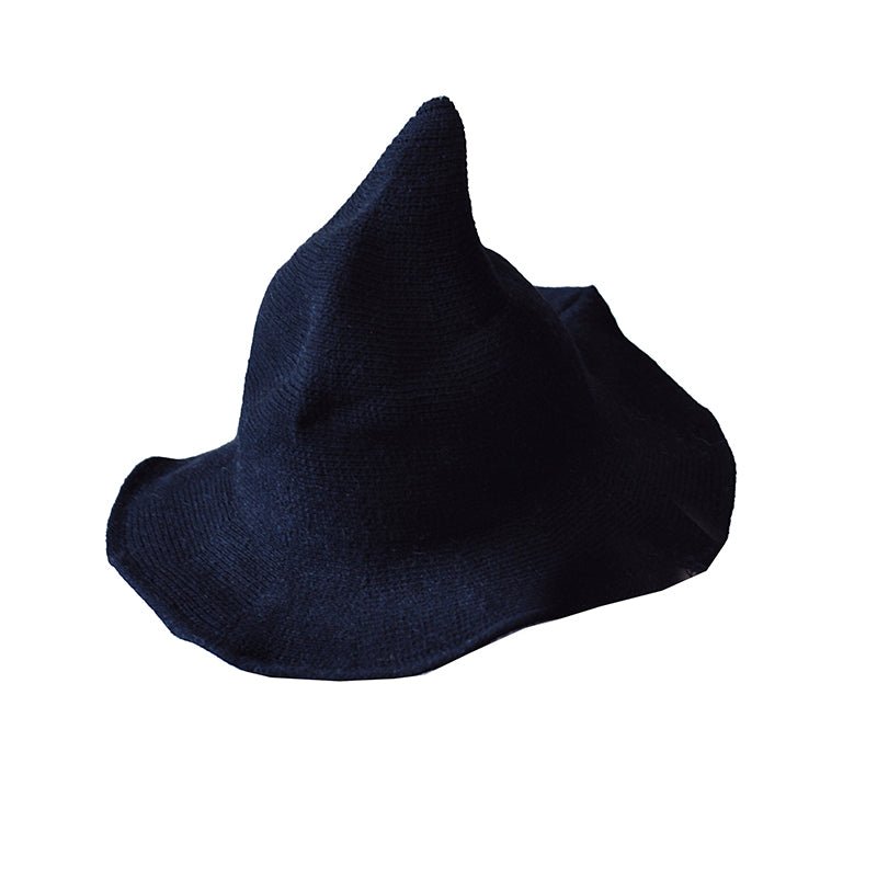 Halloween Dark Gothic Original Knitted Witch Hat - TOY-PLU-135601 - Strange Sugar - 42shops