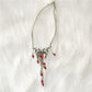 Halloween Dark Gothic Rose Necklace Vine Heart Collar Chain - TOY-ACC-61503 - Meijiayi - 42shops
