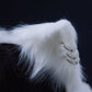 Halloween Dark Gothic's Original Handmade White Cat Earmuffs - TOY-PLU-137801 - Strange Sugar - 42shops