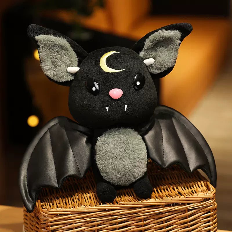 Halloween Dark Series Bat Plush Toys black 30 cm/11.8 inches 