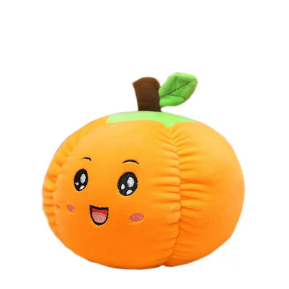 Halloween Orange Pumpkin Lantern Plush Pillow Toy - TOY-PLU-52404 - Weinichengbaotengrui - 42shops