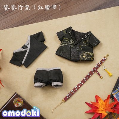 Handsome Ancient White Black Doll Clothes - TOY-ACC-16002 - omodoki - 42shops