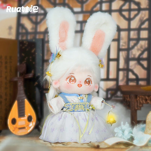 Hanfu Doll Clothes Wisteria and Peach Cotton Doll Dress 18606:419809