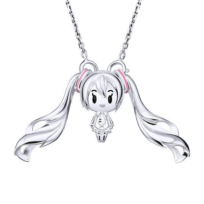 Hatsune Miku Swing Necklace Pendant 925 Silver 12092:424923
