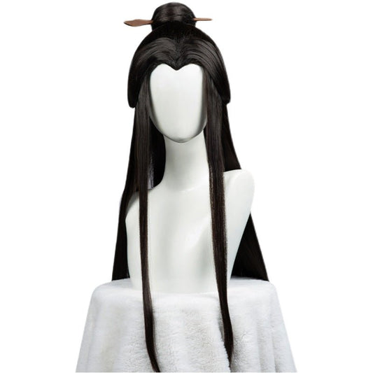 Heaven Officials Blessing Xie Lian Black Cosplay Wig 15270:412699