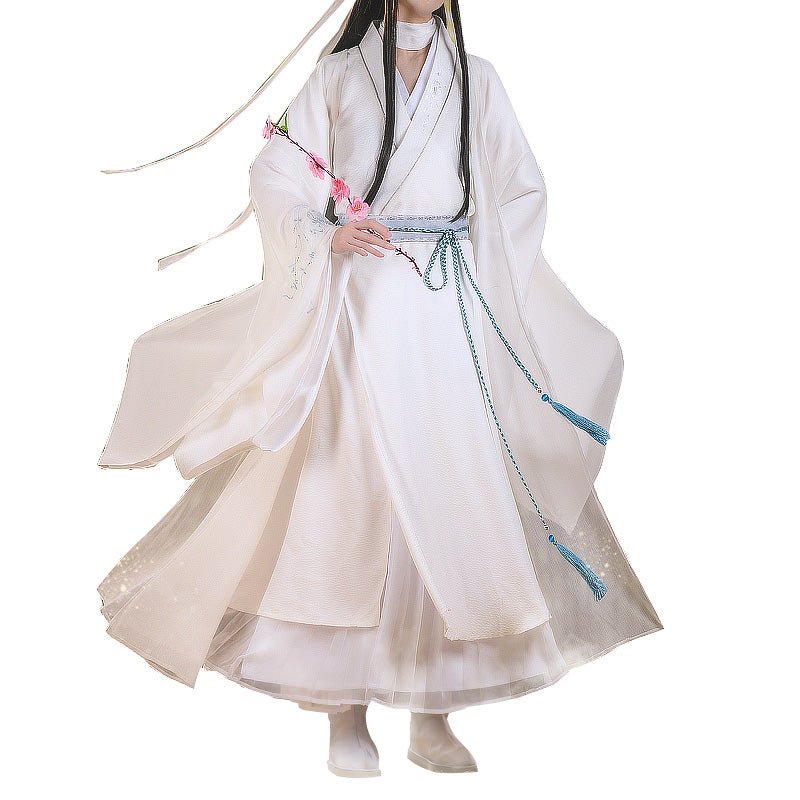 Heaven Officials Blessing Xie Lian White Cosplay Costumes 15050:351891