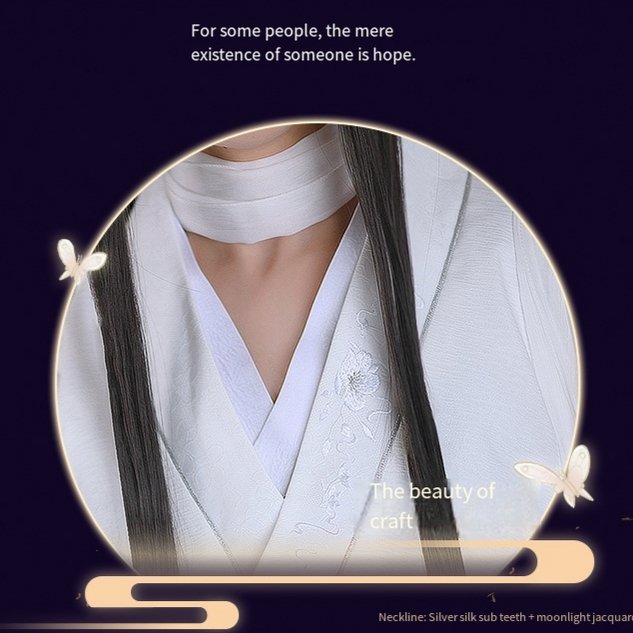 Heaven Officials Blessing Xie Lian White Cosplay Costumes 15050:351909
