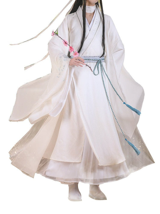 Heaven Officials Blessing Xie Lian White Cosplay Costumes 15050:351889