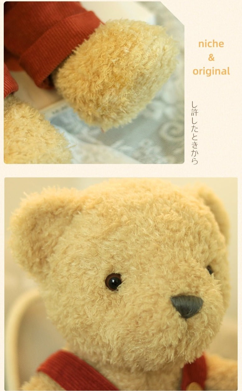 High-Quality Stuffed Red Clothes Soft Teddy Bear Doll - TOY-PLU-77401 - Dongguan yuankang - 42shops