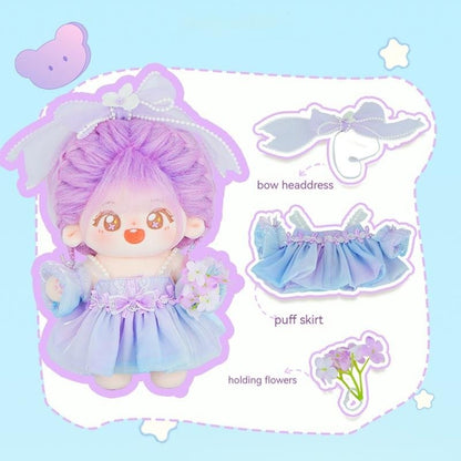 Hydrangea Macrophylla Hyacinth Naked Doll Taro Puff Doll Clothes 20966:419463