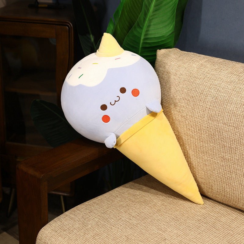 Ice-cream Plush With Cute Facial Expression - TOY-PLU-40913 - Hanjiangquqianyang - 42shops