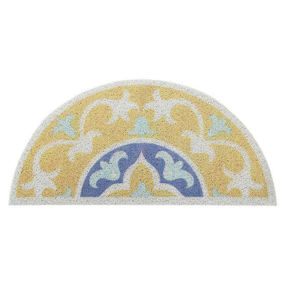 INS Concise and Fresh Style Half Round Entry Floor Mat - TOY-PLU-107911 - Shantoudajiang - 42shops