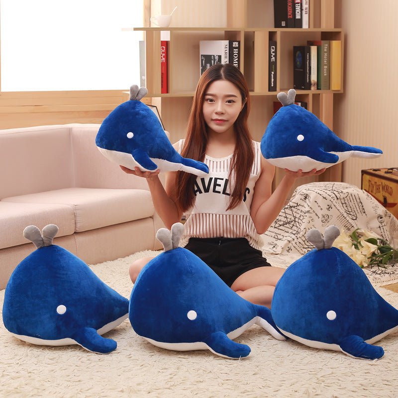 Pink Blue Fish And Crocodile Plush Toy – 42shops