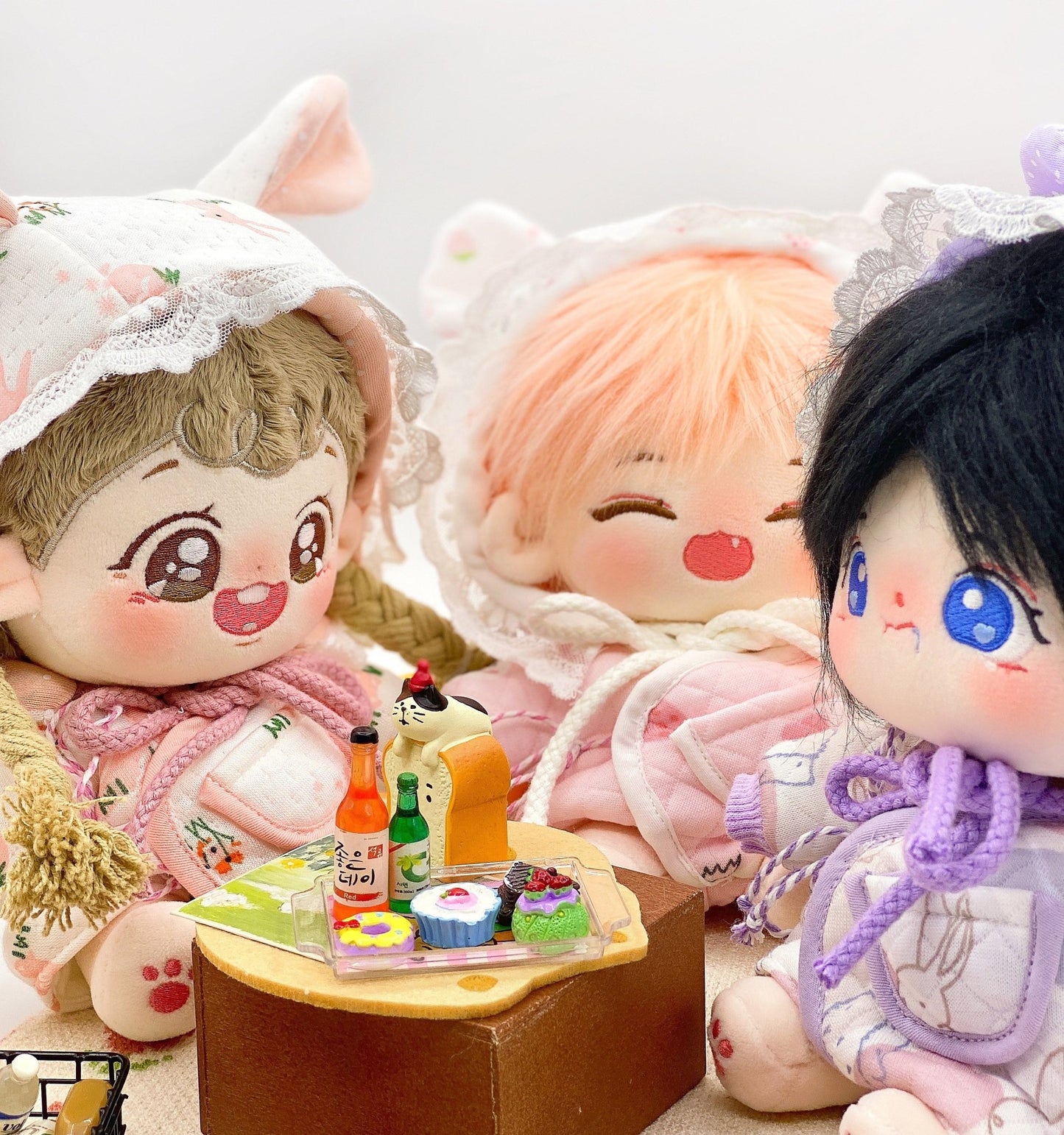 Kawaii Animal Shapes Cotton Doll Clothes 5340:426641