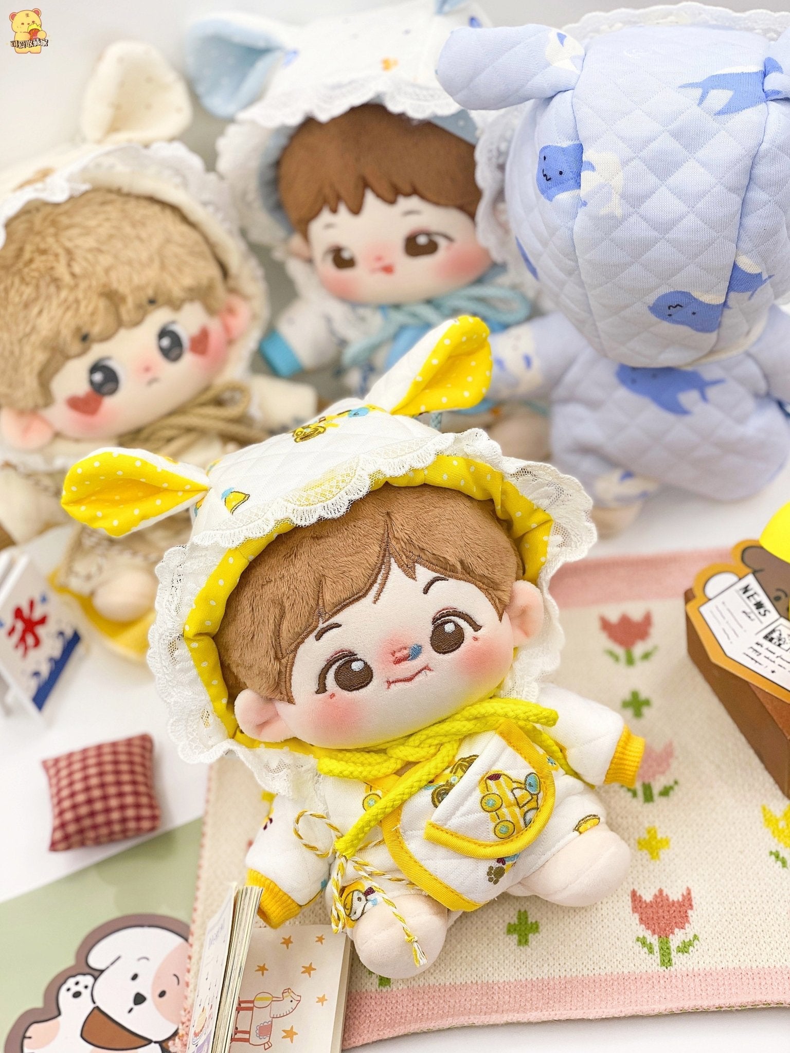 Kawaii Animal Shapes Cotton Doll Clothes 5340:426643