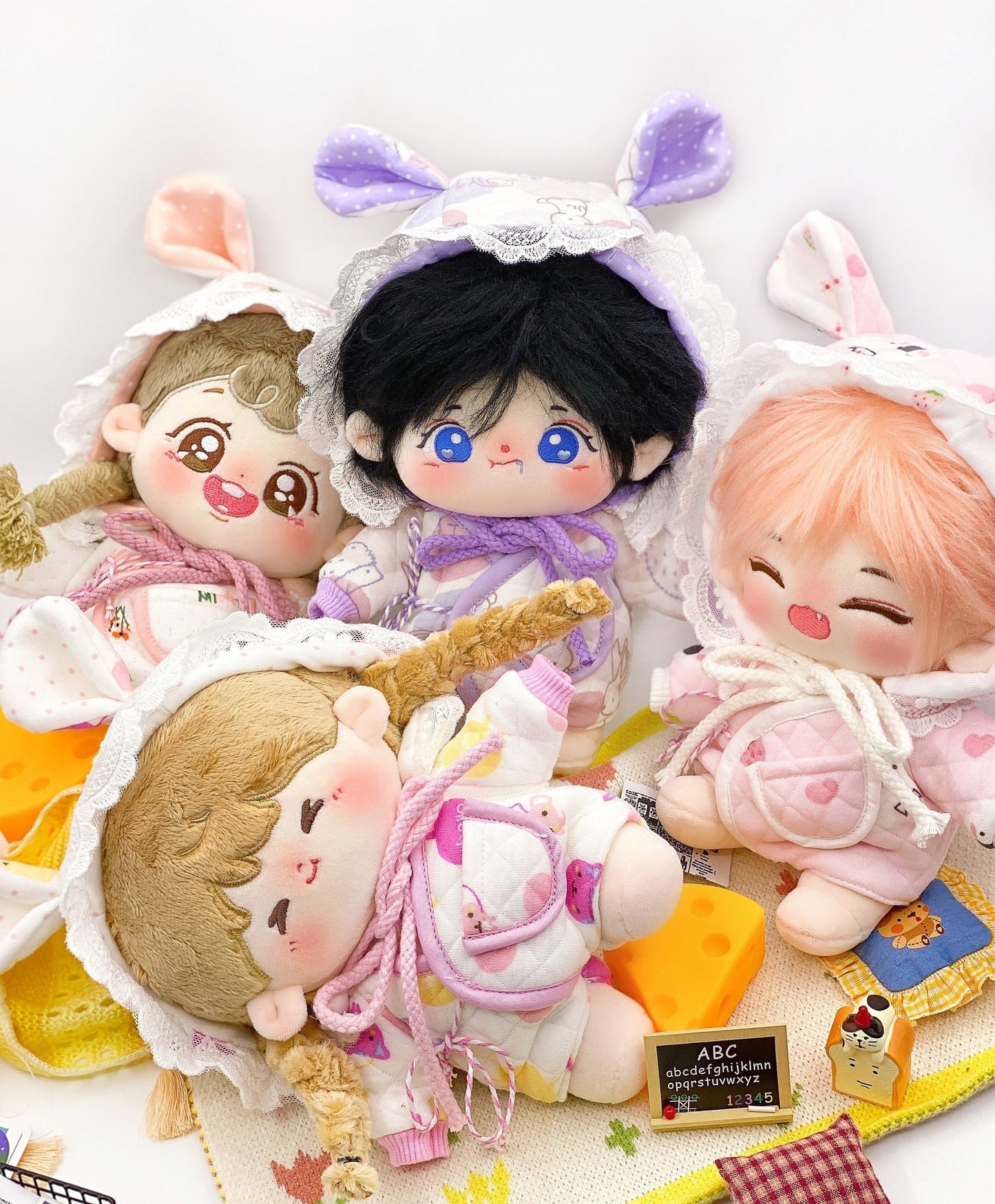 Kawaii Animal Shapes Cotton Doll Clothes 5340:426647