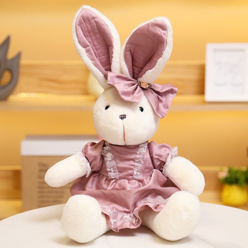 Kawaii Bunny Plushie For Girls Presents deli bunny pink champagne 55 cm/21.7 inches 
