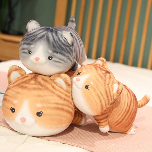 Kawaii Stuffed Cat Toy Doll Hugging Bed Pillow - TOY-PLU-67201 - Yangzhou kaka - 42shops