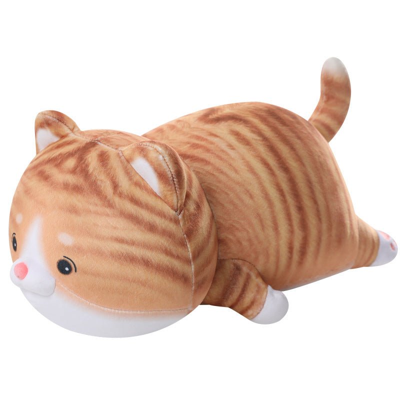 Kawaii Stuffed Cat Toy Hugging Bed Pillow - TOY-PLU-67513 - Yangzhou kaka - 42shops
