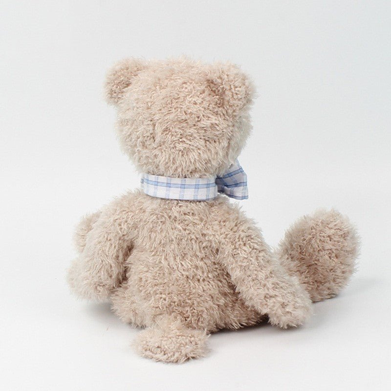 Khaki Bow Tie Bear Plush Doll For Girls Gifts - TOY-PLU-27001 - Xuzhou tianmu - 42shops