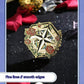 Little Mushroom An Zhe Lu Feng Metal Badge 33708:455257
