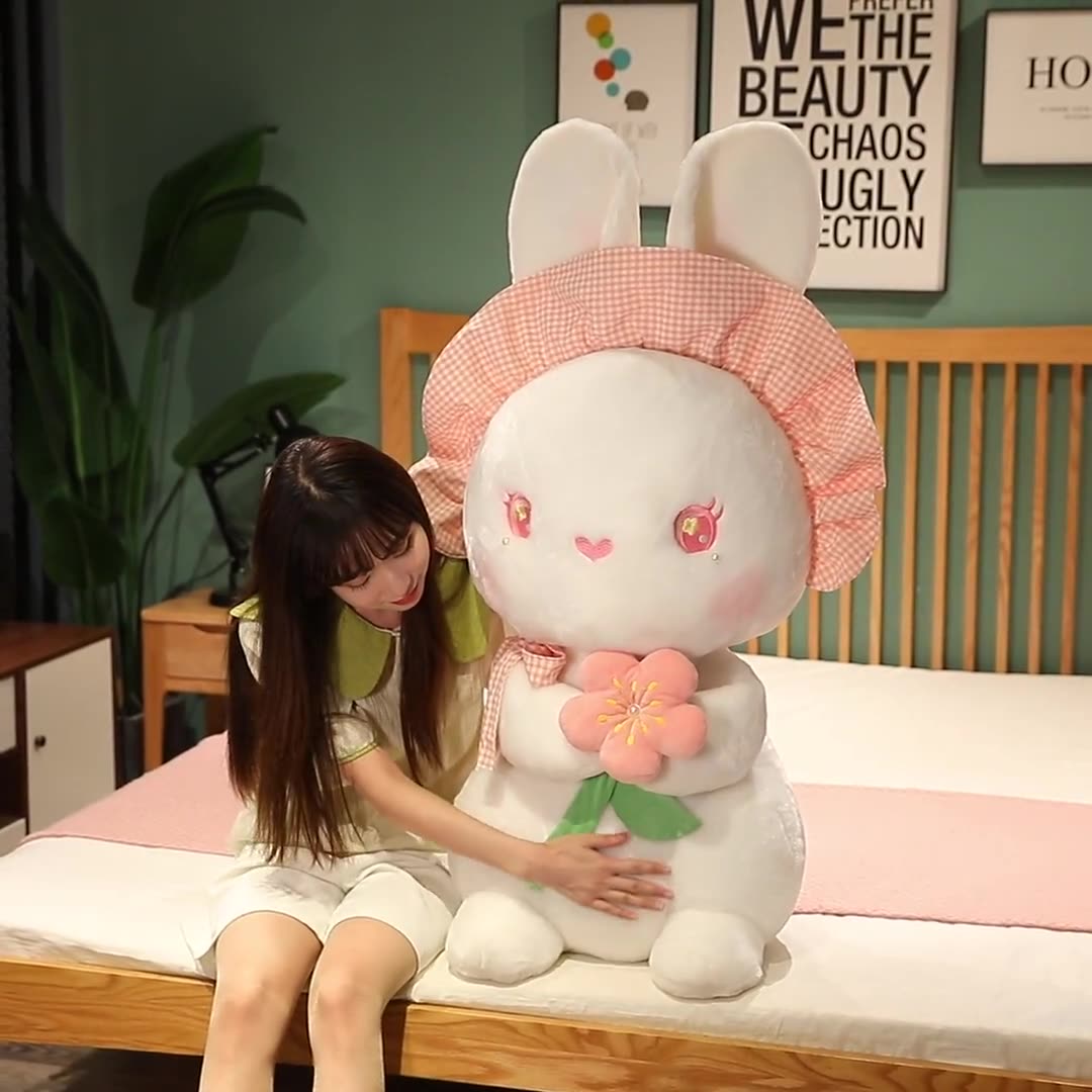 Lolita Bunny Plush Toys Multicolors - TOY-PLU-37101 - Yangzhou jiongku - 42shops