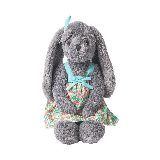 Long Eared Grey Bunny Plush Doll - TOY-PLU-27501 - Xuzhou tianmu - 42shops