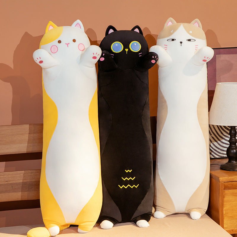 Long Giant Cats Plush Toy Pillow Multicolor - TOY-PLU-69101 - Yangzhou kaka - 42shops