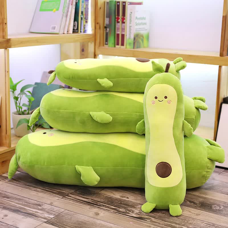 Long Green Avocado Plush Toy - TOY-PLU-87301 - Yiwu xuqiang - 42shops