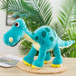 Long Neck Colorful Dinosaur Stuffed Animal blue with spot 30 cm/11.8 inches 