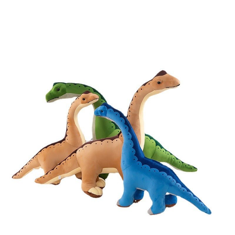 Long Neck Colorful Dinosaur Stuffed Animal   
