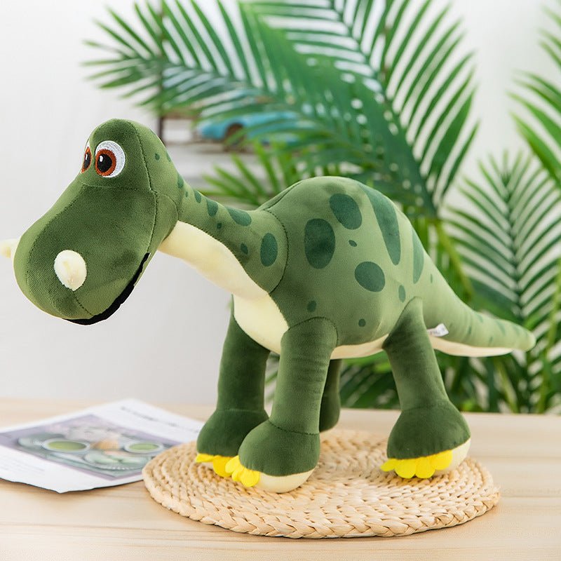 Long Neck Colorful Dinosaur Stuffed Animal green with spot 30 cm/11.8 inches 