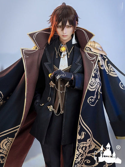 Lost Abyss Rock King Emperor Cosplay Anime Costume Full Set Zhong Li 21470:374563
