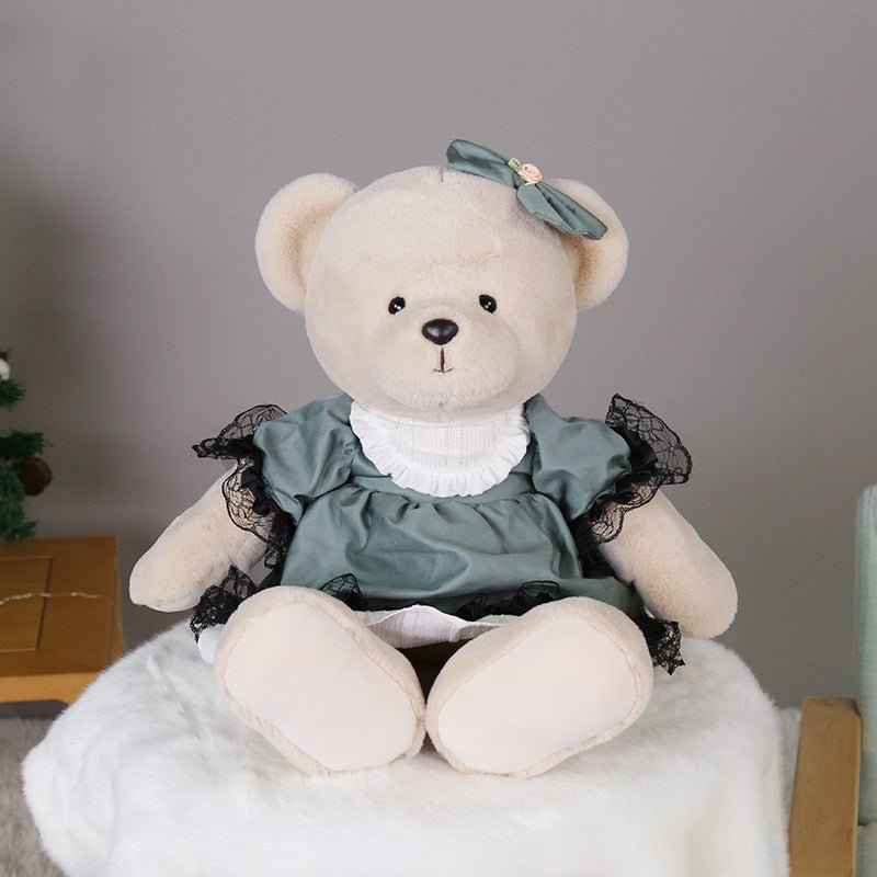 Love Bear Plush For Boys and Girls Gifts love bear-girl green 40 cm/15.7 inches 