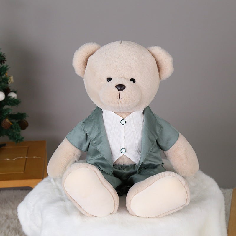 Love Bear Plush For Boys and Girls Gifts love bear-boy green 40 cm/15.7 inches 